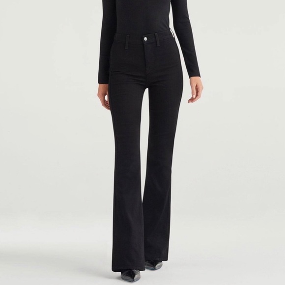 7 For All Mankind Denim - 7 For All Mankind Flare Black Jeans Size 27